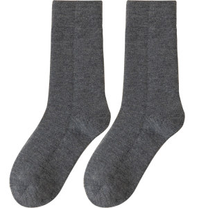
Wool socks for men in winter plus velvet and thickening to keep warm mid-tube terry autumn and winter Northeast cold-proof snow towel bottom stockings
