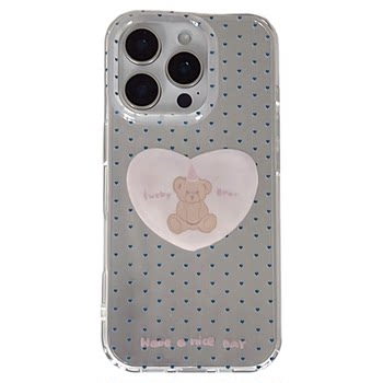 
SHERRYins Wind Laser Love Bear Mobile Case
