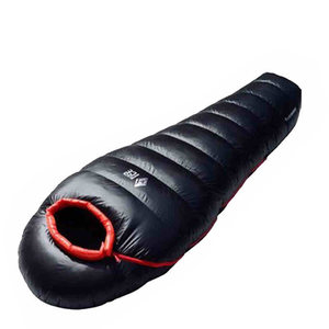 Black Ice Sleeping Bag in Winter Thickening Cold Outdoor Camping Adults Under $ 30 degrees down male B400B700B1000
