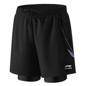 Li Ning swimming trunks men's teenagers 2025 new adult five-point junior high school students' embarrassment swimsuit beach shorts

