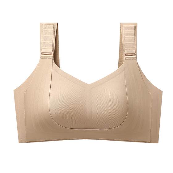 
Chen Yao's same model of moisturizing and slimming 6.0 underwear women's summer thin large breast anti-sagging adjustable large size bra