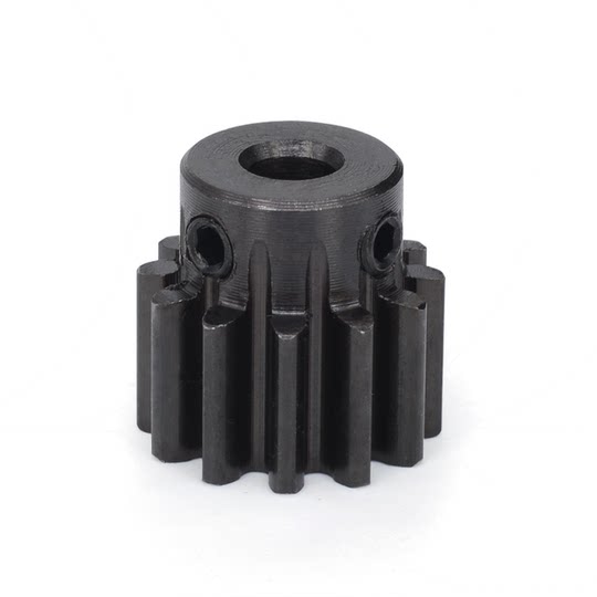 GTPBAO 2 Stück Messing-Stirnrad 0,5 Modul – 8 Zähne, 4,9mm Durchmesser, 1,95mm Bohrung, 5mm Dicke, Für 2mm Welle