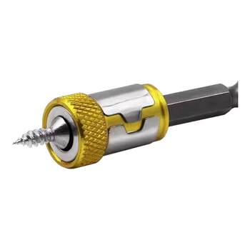 Anti-slip magnetic ring cross strong magnetic batch head with magnetic ring ring