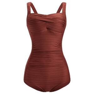 
Ya [cover belly and look slimmer] one-piece swimsuit for women in the swimming pool, slightly chubby mm, conservative big breasts, slimmer swimsuit for women in hot springs