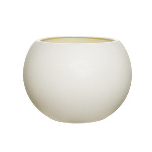 
Zhihuiju simple, light, luxurious, high-looking round flowerpot thickened home living room floor-standing large green plant resin flowerpot