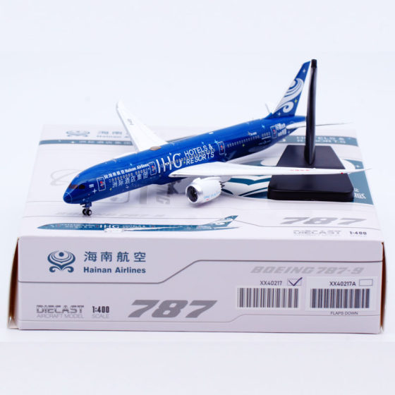 1:400 JC Wings 合金 客机模型 海南航空 B787-9 B-1499