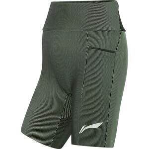 
Li Ning Fitness Pants Women's Running Series Compression Pants New Spring Stretch Tight Knitted Shorts Sports Pants