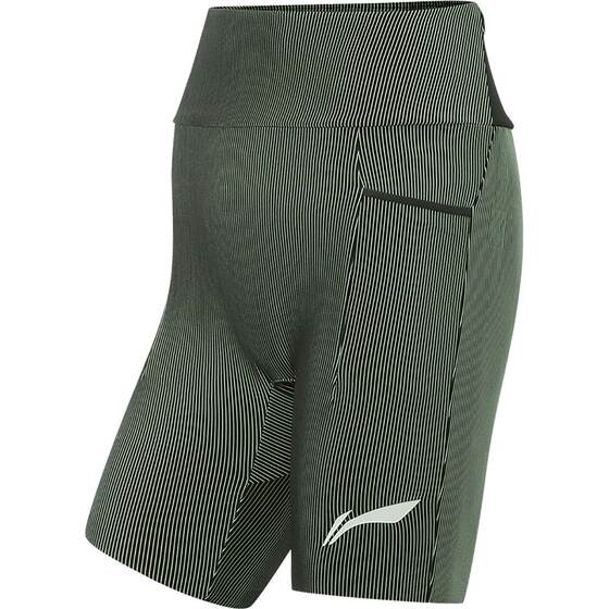 
Li Ning Fitness Pants Women's Running Series Compression Pants New Spring Stretch Tight Knitted Shorts Sports Pants