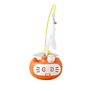 
Cat face tumbler, pet cat toy, cat funny stick, self-pleasure and boredom relief, interactive toy, kitten supplies, cat funny tool