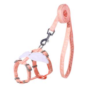 Cat traction rope anti -break free of special walking cat rope chest straps, cat ropes, can adjust pet slippe cat chain
