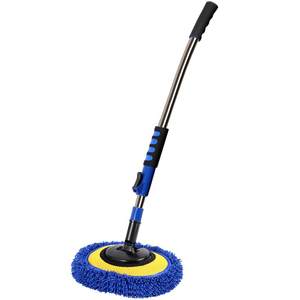 
Bent pole car wash mop, car special brush, soft bristle telescopic snow sweeping car wiping artifact, car tool complete set of brushes