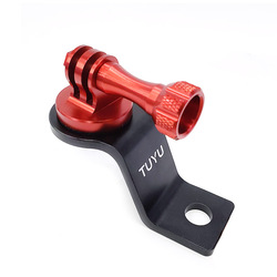 Gopro Accessories Motorcycle Rearview Mirror Mount Aluminum Alloy Bracket Dji Yishan Dog Camera Fixed Adapter