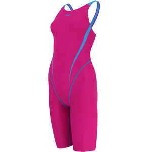 
zoke professional swimsuit women one-piece flat corner five-point long legs slim fit slim belly-covering women training sports swimsuit