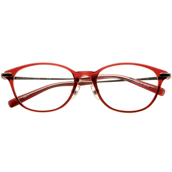 
HUSKY Japanese handmade glasses frames for myopic women with ultra-light small face pure titanium transparent amber glasses frames 191

