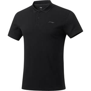 
Li Ning POLO shirt men's spring and summer fitness men's lapel business top breathable cotton sports short-sleeved T-shirt for men