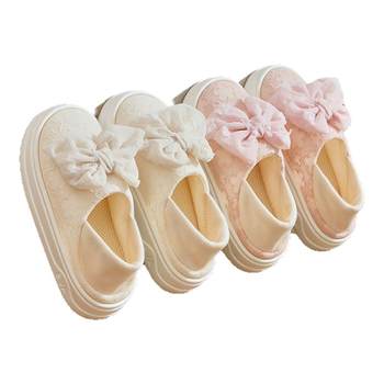 
Confinement shoes spring and autumn thin bags heels postpartum maternity shoes
