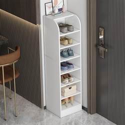 Simple Shoe Rack, Multi-Layer Floor-Standing Shoe Cabinet for Home, Storage Rack for Miscellaneous Items, Space-Saving Balcony Shoe Rack for Small Apartments