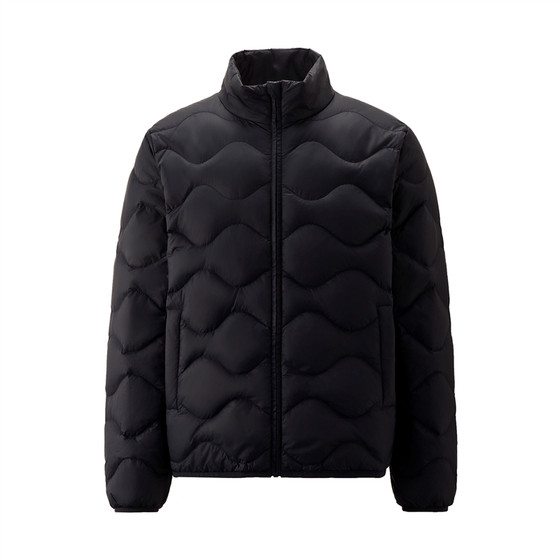 
Giordano Cloud Puff Down Jacket Men's Calabash Quilted Stand Collar Light Warm Three-Proof Down Jacket 13075671