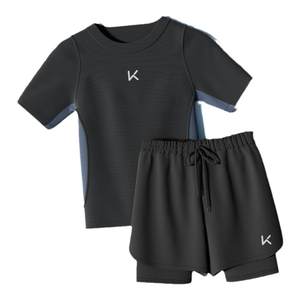 Keep swimsuit men's swimming men's suit boys shirt anti -embarrassing swimming trunks whole body men's professional set equipment