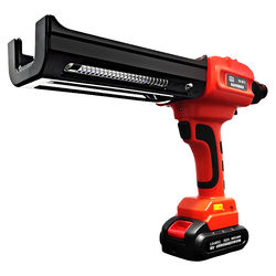 Electric seam glue gun double barrel fully automatic glue gun