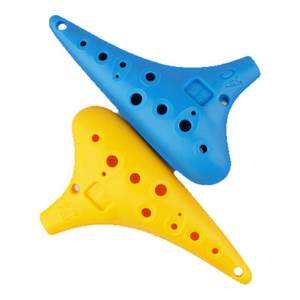 12-hole midrange AC resin ocarina beginner twelve-hole children's professional musical instrument elementary school student c tune Taodi