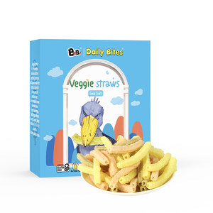 
BeBi imported vegetables and fries veggiestraws baby fries children's snacks potato chips hollow vegetable sticks