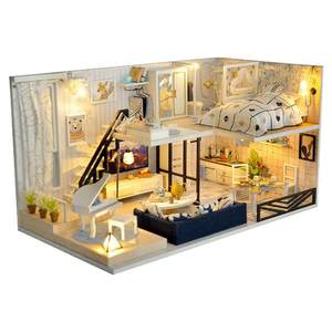 
Tianyu creative diy hand-assembled cabin birthday Christmas gift girls practical atmosphere lamp night light miniature