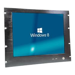 Porta Di Rete Doppia All-in-one Per Computer Touch Tablet Industriale Montato Su Rack Con Schermo Anteriore Usb/alimentazione Da 19 Pollici