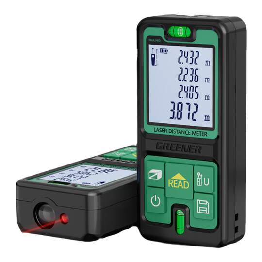 Forest Ruler Green Forest Laser Distance Meter - High-Precision Handheld Laser Ruler ...