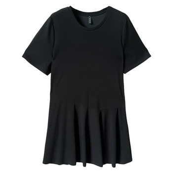 Large size women's dress loose and slim
