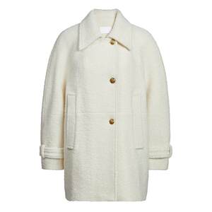 
[FIVE PLUS] Woolen coat for women woolen coat mid-length lapel small winter clothing for women