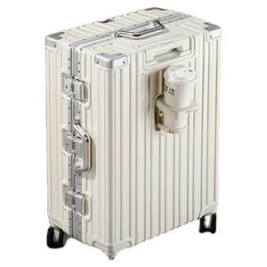 
Suitcase 2025 new trolley case universal wheel for female male students 26 boarding password for leather case 28 inches