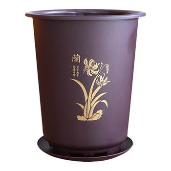 Orchid special pot resin thickened orchid flower pot plastic