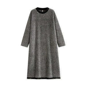 
Yuenei nightgown women's pajamas autumn and winter flannel plus velvet thickened warm coral velvet extended tassels