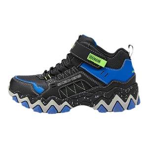 Skechers boys' shoes autumn and winter high-top snow boots outdoor sports non-slip hiking shoes 406415L