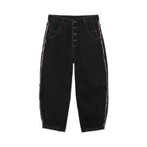 
Chinese Li Ning casual pants men's Wade washing jeans straight loose street fashion jeans [B product]