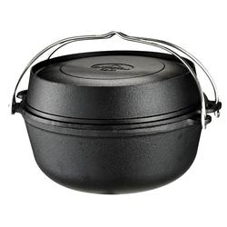Koman Cast Iron Pot, Frying And Stew Pot, Japanese-style Cooking Pot, Stew Pot, Multi-functional Hanging Pot, Three-piece Set, Thickened Uncoated Pot