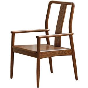 Fangdi solid wood new Chinese tea chair living room forh wood chair armchair housing restaurant solid wood back dining chair