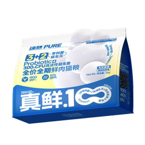 
Pure Want Whole Period Fresh Meat Cat Food Really Fresh 100 Full Price Probiotics for Kittens and Adult Cats General Cat Main Food Free Trial 2kg