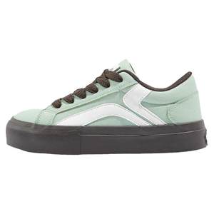 
Tuopin Mint Green Sneakers Women's 2026 Spring New American Retro Thick Sole Heightening Casual Shoes Versatile Canvas Shoes