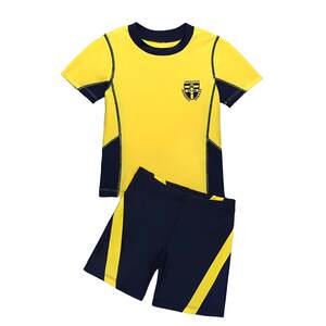 
Children's swimsuits boys 2025 new summer split big teenager hot spring swimming trunk swimsuit set boys swimsuit