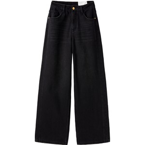Wide Angle Pants God Pants Peacebird High Waisted Wide Leg Jeans 26 Summer New Loose Big Straight Jeans for Women