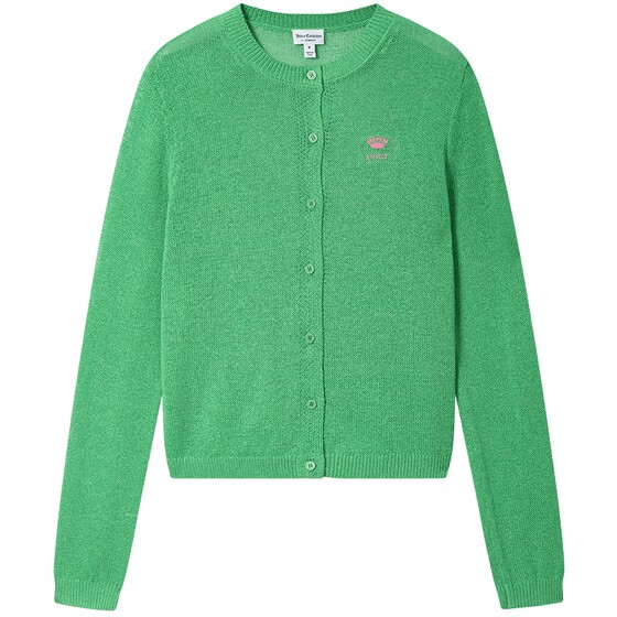 
Juicy Couture Orange Jacket Women's 26 Summer New Hollow Thin Knitted Round Neck Cardigan Short Top