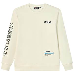 
FILA official men's plus velvet sweatshirt 2022 winter new fashionable casual commuter knitted pullover