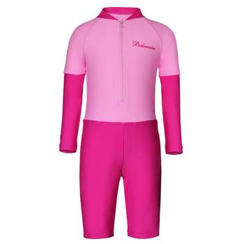 BE Van De'Ann jointly-branded long-sleeved sunscreen children's swimsuit
