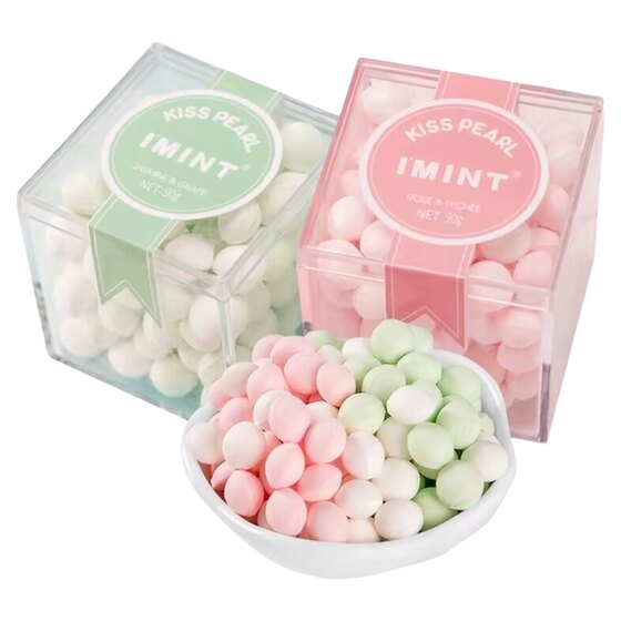 
Kissing gum Rose Fragrance Candy Long-lasting Tone Fresh Gift Box Date Sugar-free Mint