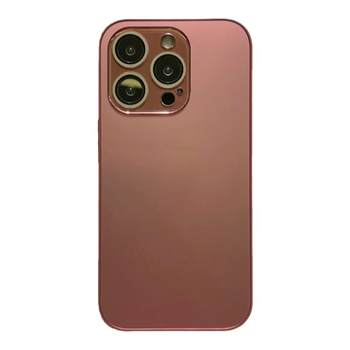 Applicable to Apple 16 promax mobile phone case new iPhone 15 pro solid color matte high-end sense 14 anti-fingerprint soft frame 13pro comes with lens film 12 internet celebrity men and women anti-fall 11 full package