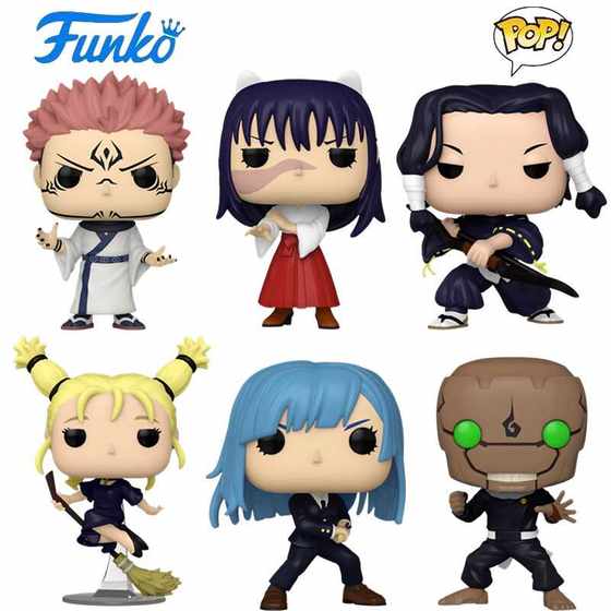 Funko POP 咒术回战Jujutsu Kaisen公仔三轮霞机械丸庵歌姬西宫桃