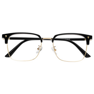 
Half-frame glasses frame for men's anti-blue radiation, Sven and Science and Technology, men's color change, myopia, can match the eye frame