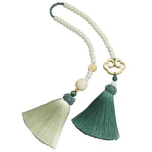 Car pendant car hanging trim bodhisattva Bao Ping'an red goddess car hanging high -end rearview mirror car carrier jewelry
